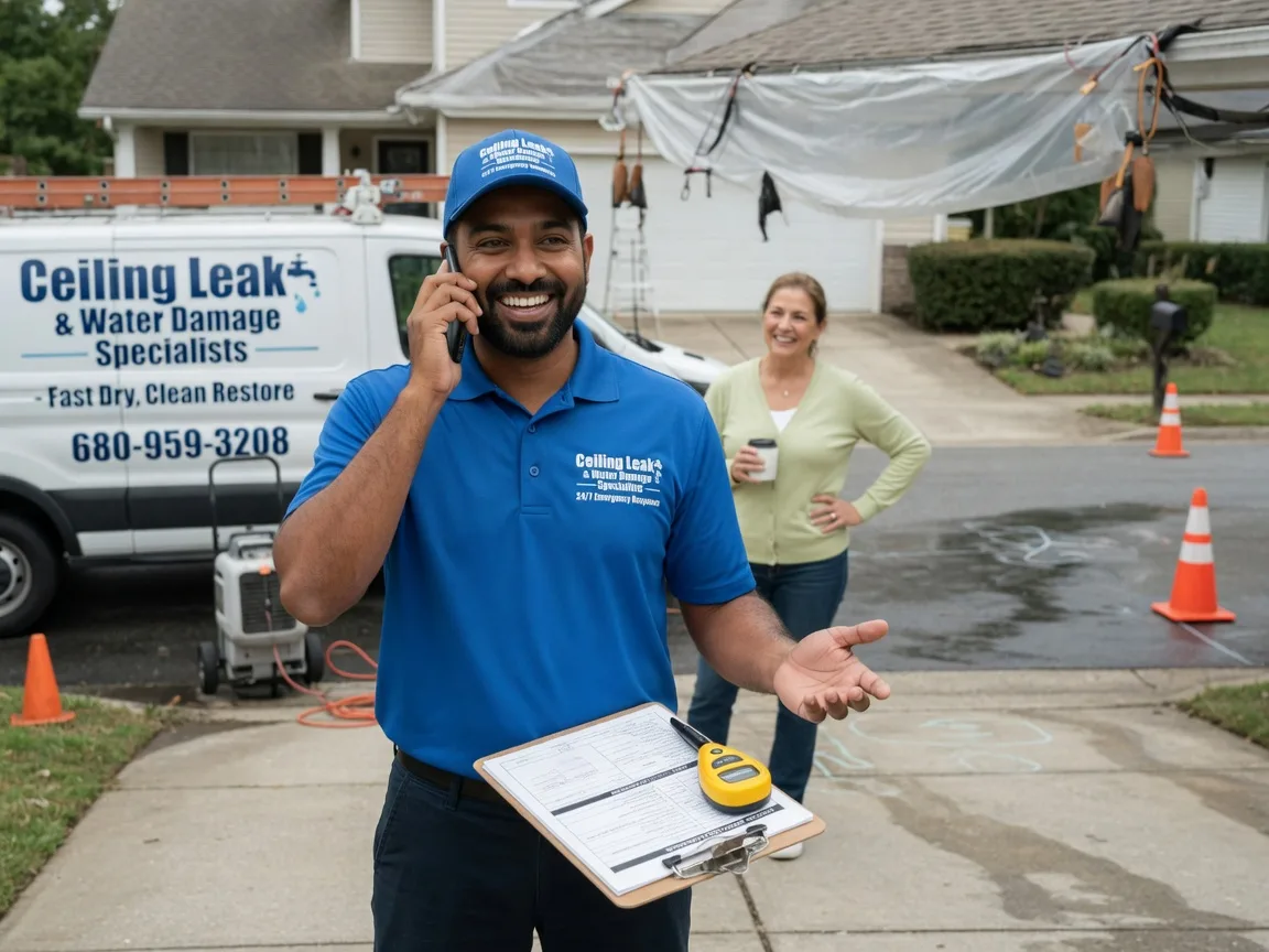 Ceiling Leak Cleanup Wheeler, TX FAQs